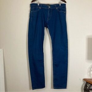 Zara Men Blue Straight Leg Denim Jeans